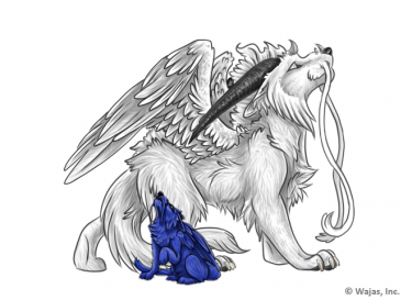 PuppyHowlingBlueDivine.png