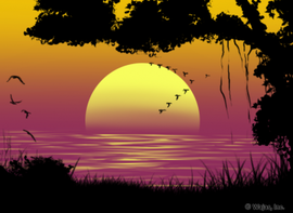 Tropical Sunset Wallpaper - The Wajas Wiki