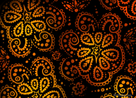 Paisley Black and Gold Wallpaper - The Wajas Wiki